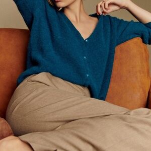 Sezane Barry Cardigan Celestial Blue - Size S